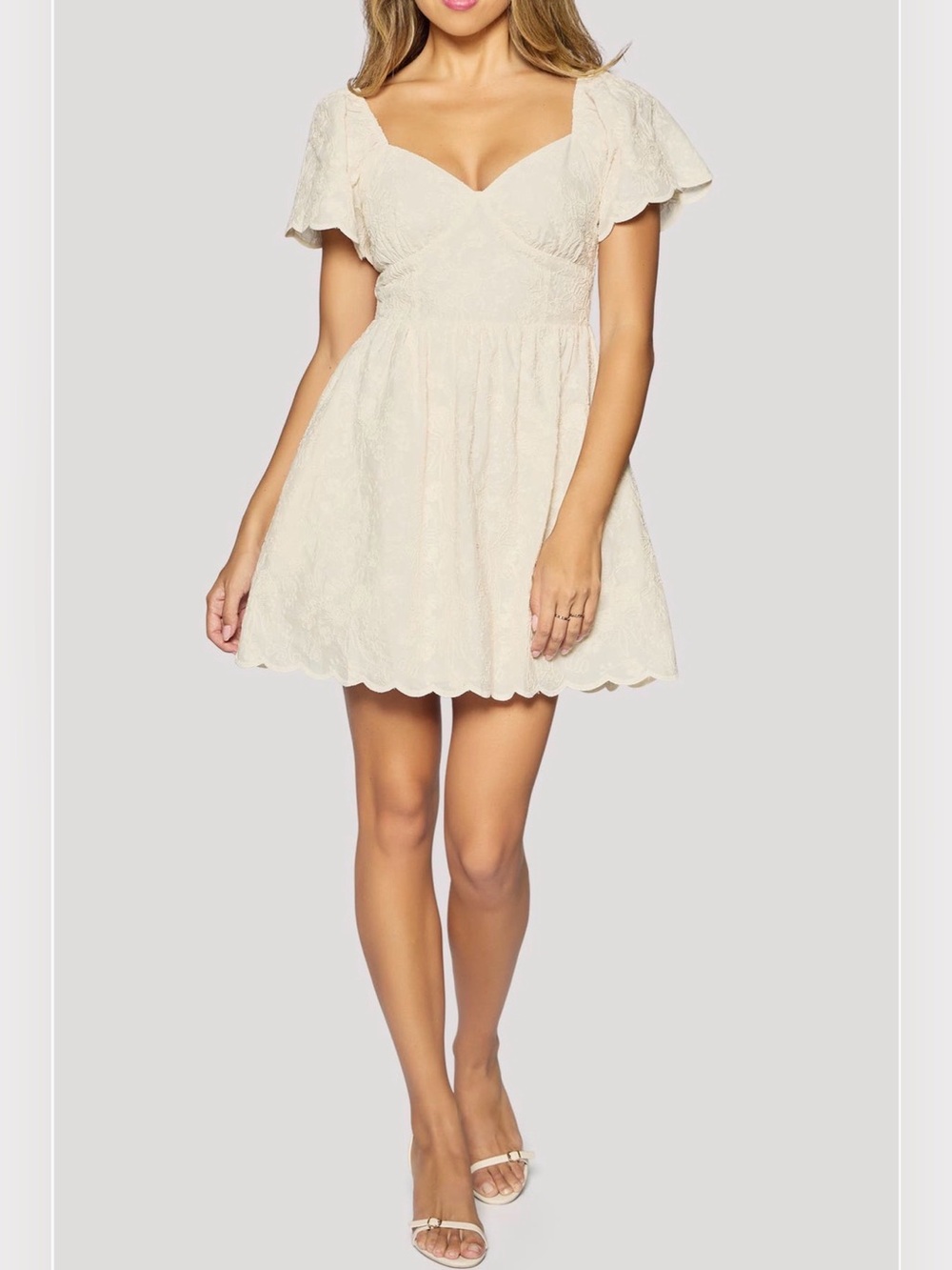 Lost + Wander Springtime Charm Mini Dress